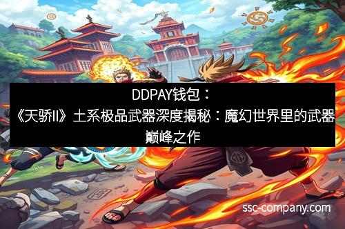 DDPAY钱包：《天骄II》土系极品武器深度揭秘：魔幻世界里的武器巅峰之作